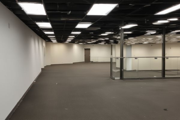 After: Same office space professionally maintained and spotless