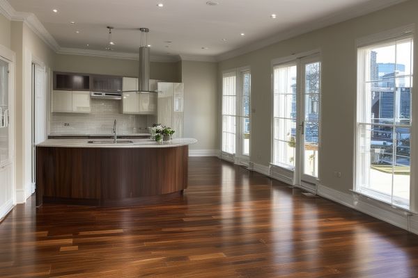 Before: Kitchen with outdated appliances and worn surfaces