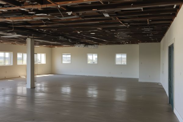 Before: Property requiring move-out cleaning for deposit return