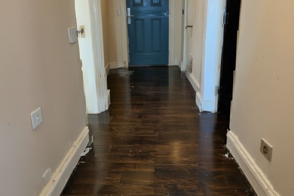 After: Property spotless and ready for new tenants