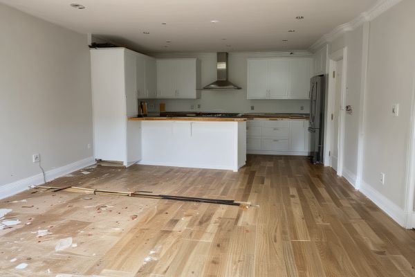 Before: Bathroom requiring deep cleaning and grout restoration