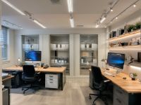 Clean modern office space after professional service