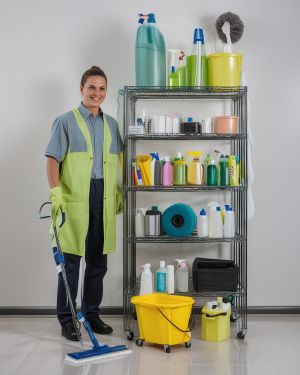 Professional cleaning equipment representing our dedication to quality