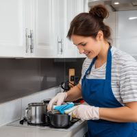 Comprehensive deep cleaning service for thorough sanitation